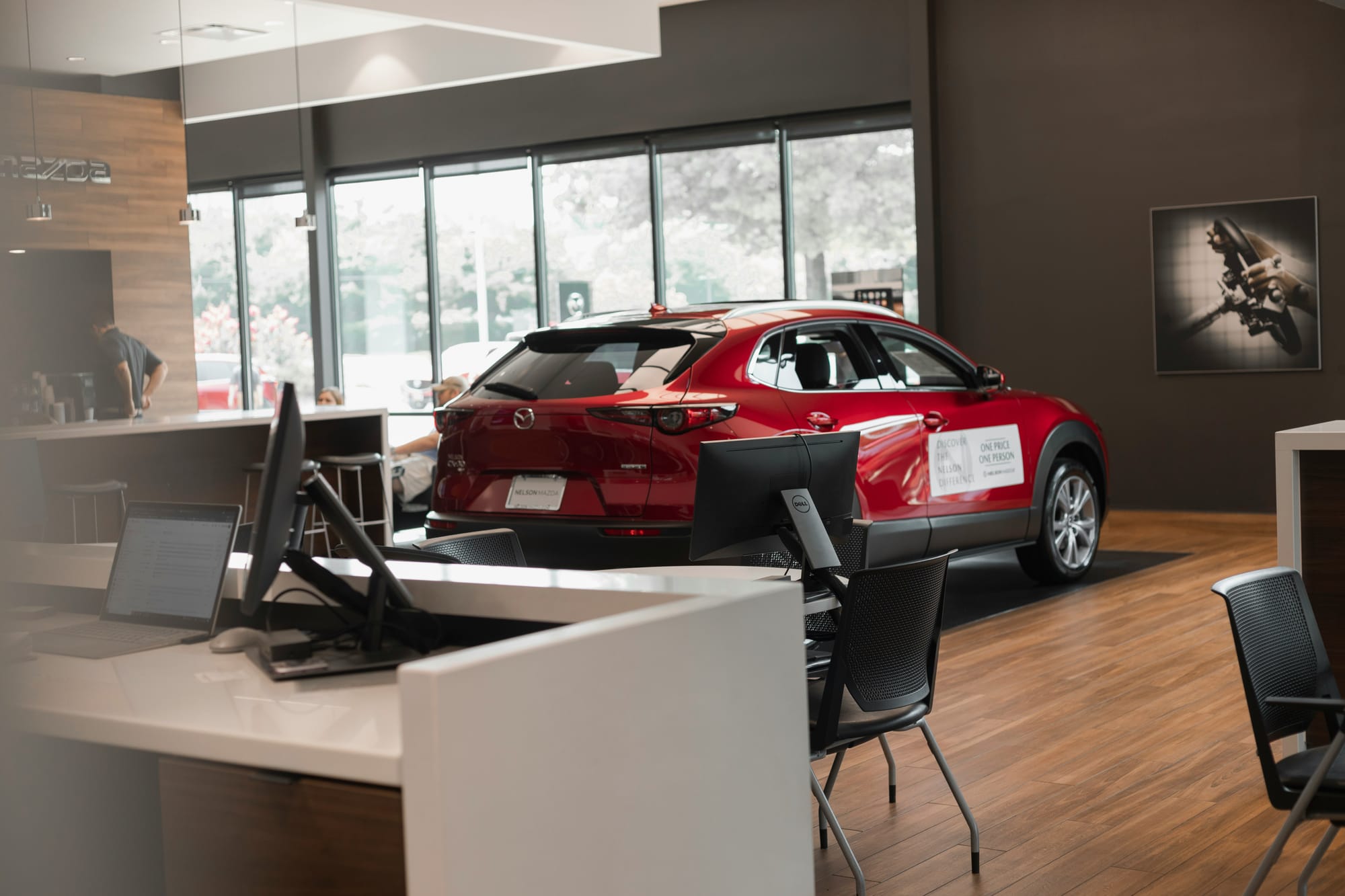 Luxury car dealership
