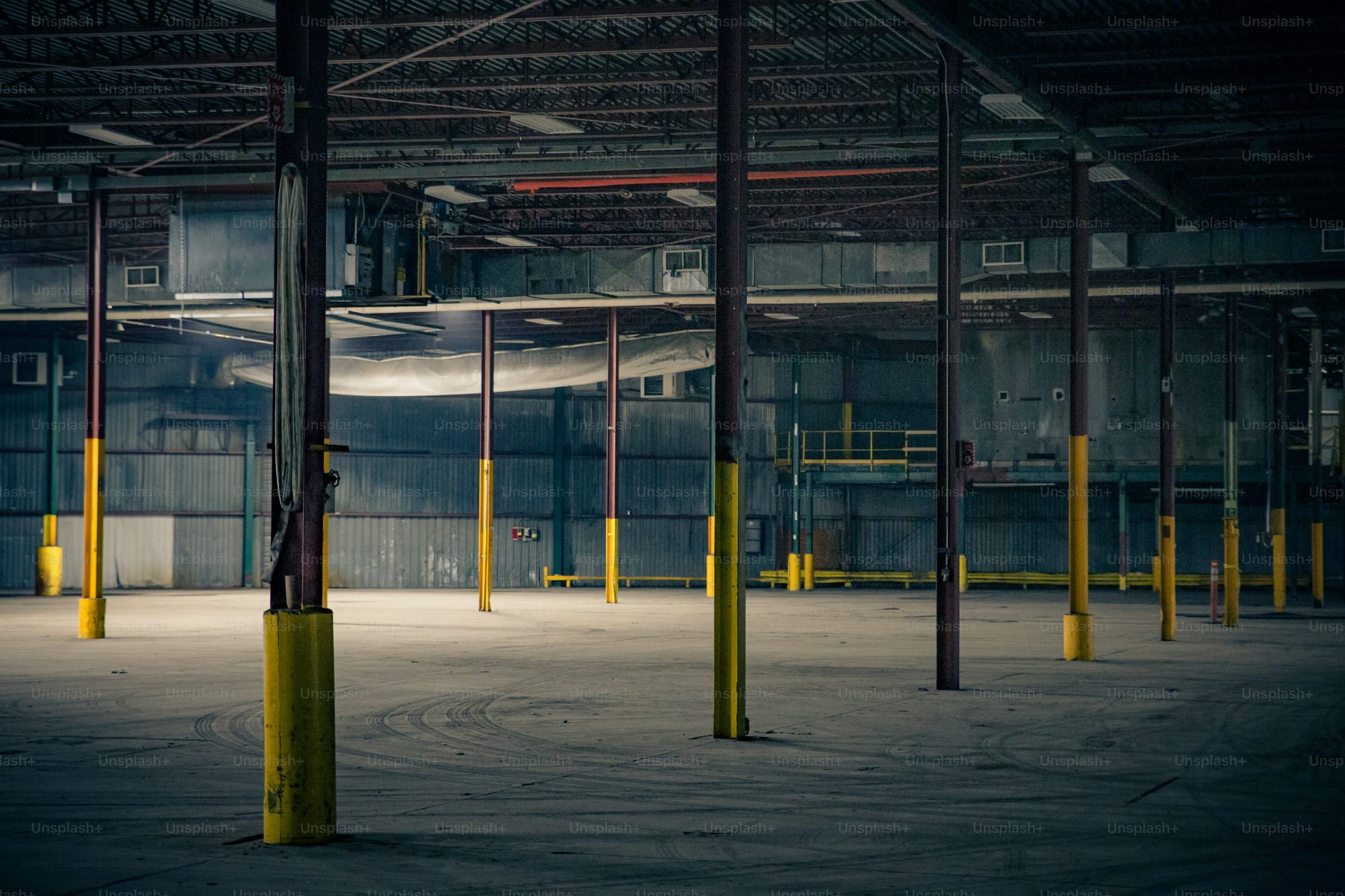 A vending machine in a high-traffic industrial breakroom