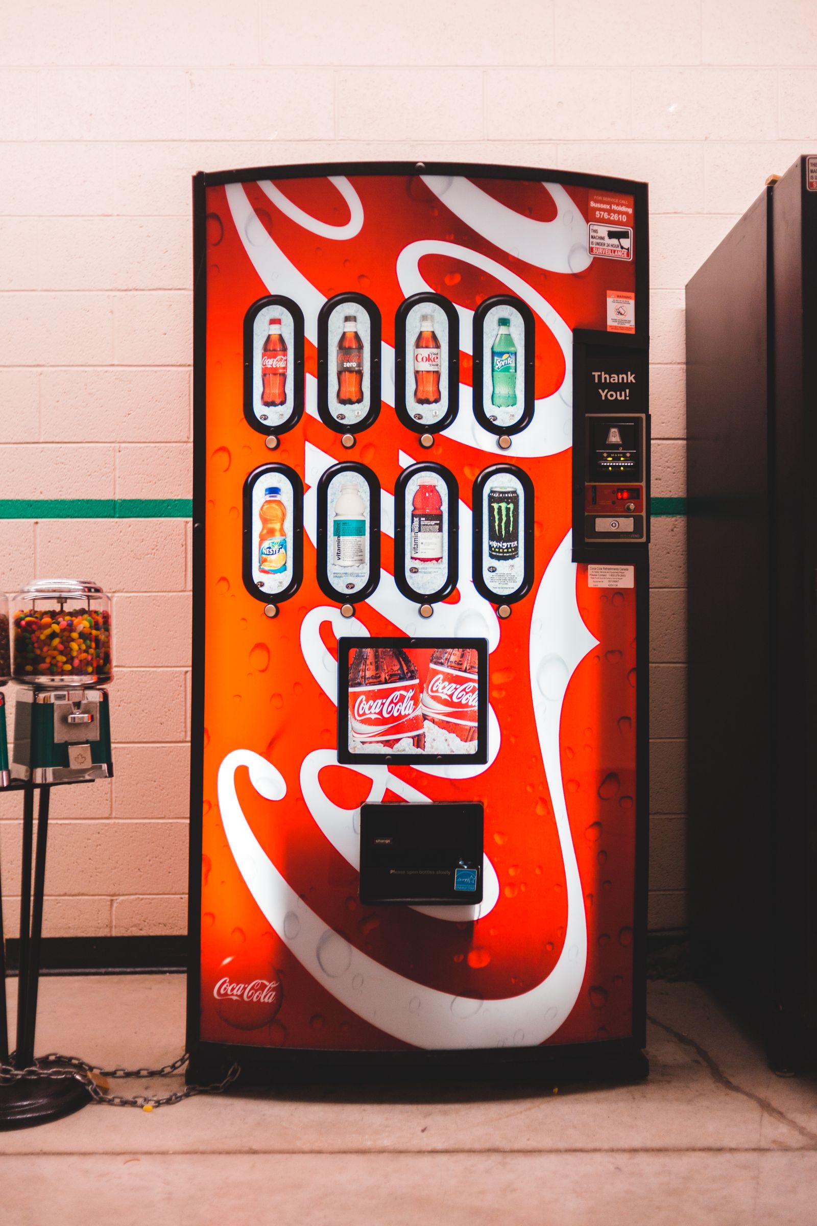 Snack + drink combo unit