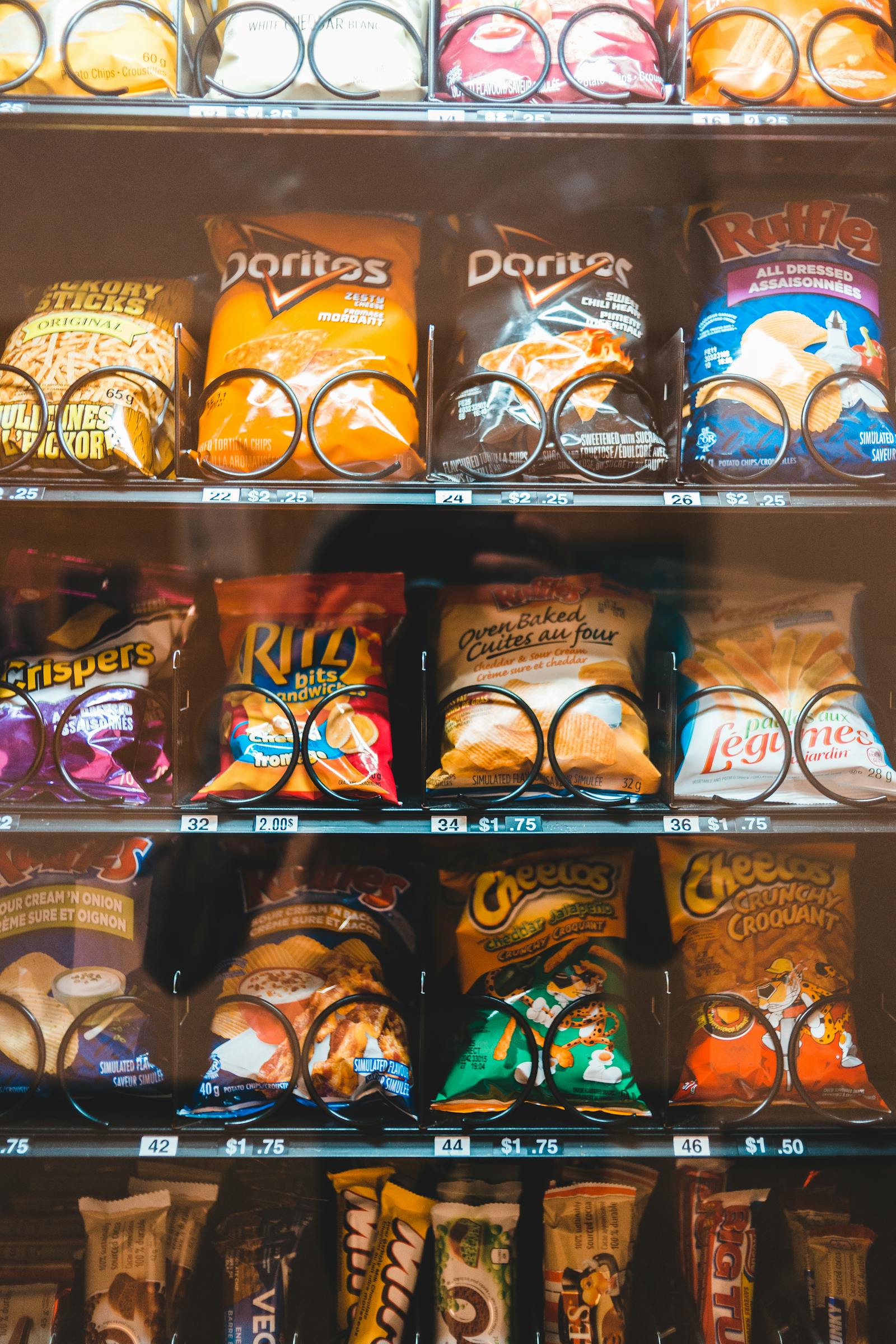 Vending machine installation